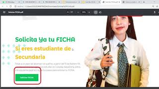 Tutorial Solicitud de Ficha para nuevo Ingreso 2021 [upl. by Carleen]