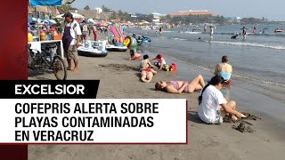 Veracruz con el mayor número de playas contaminadas [upl. by Anavas]