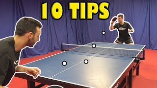 10 Tips To Become A Better Table Tennis Player Quickly [upl. by Ymeraj128]