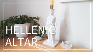 Take a peek at my HELLENIC altar [upl. by Dviad598]