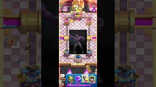 log bait vs log baitclashroyale [upl. by Marian]