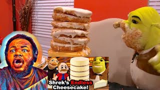 SML Movie Shreks Endless Cheesecake REACTION sml shrek jeffy supermariologan 😂🍰 [upl. by Freddy]