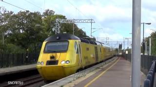 Network Rail HST New Measurement Train at Wolverton [upl. by Leahcimed]