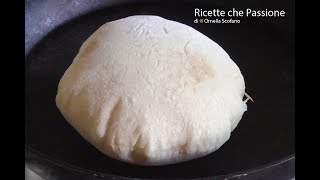 Tutti pazzi per il Pane arabo in padella gonfio come un palloncino da farcire  Ricette che Passione [upl. by Anne-Corinne]