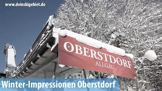 WinterImpressionen Skigebiet Oberstdorf  Visual Vibes [upl. by Atikat941]