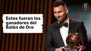 Balón de Oro 2023 Lionel Messi ganó su octavo trofeo  El Espectador [upl. by Lyssa697]