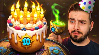 The Hearthstone 10 Year Anniversary Challenge [upl. by Gian]