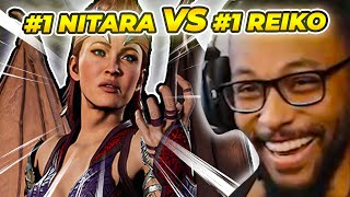 1 NITARA Player vs 1 REIKO Player  Mortal Kombat 1 [upl. by Aenit173]