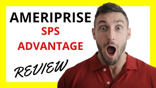 🔥 Ameriprise SPS Advantage Review Pros and Cons [upl. by Danette]