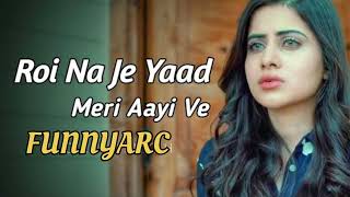 Roi Na Jo Yaad Meri Aayi Ve Song  Bollwood Song sadsong [upl. by Kieryt]