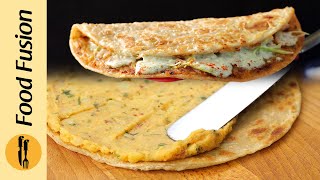 New Paratha Aloo Wrap  Breakfast  Sehri special Recipe by Food Fusion [upl. by Eiramaneet]