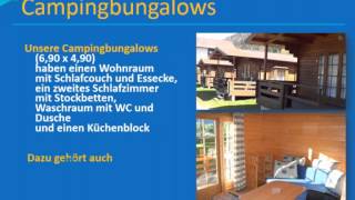 Terrassen Camping Ossiacher See Mieteinrichtungen 2015 [upl. by Nasus]