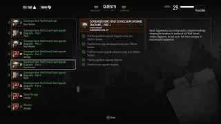 QUESTS Scavenger Hunt Wolf School Gear Upgrade Diagrams  Pt 4 Witcher 3 InGame Lore Read Aloud [upl. by Astrahan167]