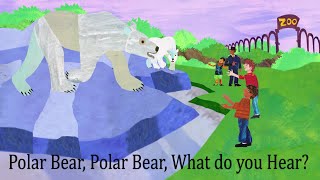 Polar Bear Polar Bear What Do You Hear by Eric Carle  Animated Childrens Books [upl. by Quirk]