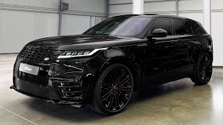 2024 Range Rover Velar in Black  Sound and Visual Review in details [upl. by Leahkim]