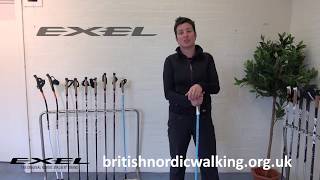 HOW TO GUIDE Choosing the Correct Nordic Walking Pole Size [upl. by Notyalc]