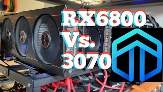 Efficient Dynex Mining Overclocks RX6800 Vs 3070 Rigs dialed in on SRB miner 239 [upl. by Bern]