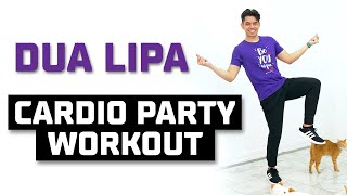 13 MIN DUA LIPA DANCE CARDIO PARTY WORKOUT • 1300 Steps • Beginner Friendly • Walking Workout 145 [upl. by Yniattirb]