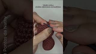 NOSSA SENHORA APARECIDA CROCHÊ AMIGURUMI TUTORIAL shortscrochet amigurumi crochet shortscraft [upl. by Nitsej]