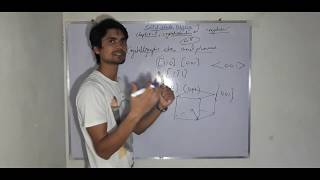 crystallographic directions miller indices LEC6हिन्दी SOLID STATE PHYSICS [upl. by Jabe34]