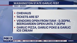 Washington State Garlic Fest this weekend [upl. by Arras]