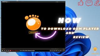 How to Download And Install Gom Player and Review  Creative Tech [upl. by Berlauda]