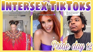 Intersex TikToks  Pride day 12 [upl. by Hewe]