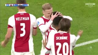 Ajax vs Willem II 31 Highlights amp Goals  24122017 HD [upl. by Aletta516]