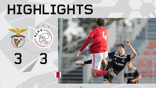 Highlights Benfica O19  Ajax O19  UEFA Youth League [upl. by Grimes515]