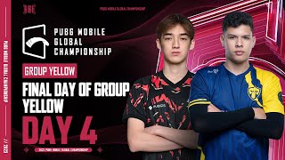 EN 2023 PMGC League  Group Yellow Day 4  PUBG MOBILE Global Championship [upl. by Narmak]