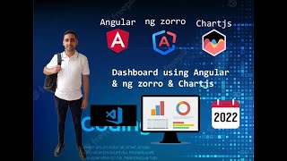 Dashboard using angular chartjs and ng zorro [upl. by Wickman777]