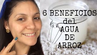 BENEFICIOS DEL AGUA DE ARROZ para la piel  Jenoe RUSSELL [upl. by Haze]