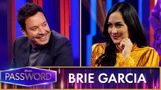 Jimmy and Brie Garcia Play a Sweetened Round of Password [upl. by Willner]