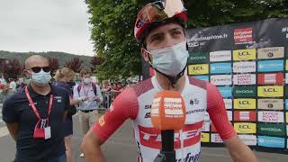 Giulio Ciccone  Interview at the start  Stage 1  Critérium du Dauphiné 2023 [upl. by Alial]