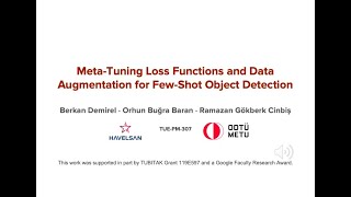 CVPR 2023 MetaTuning Loss Functions and Data Augmentation for FewShot Object Detection [upl. by Sommers255]