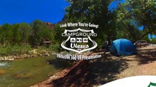 North Pines Campground Yosemite National Park  360 Video Virtual Tour 4K [upl. by Deidre]