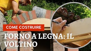 Come costruire un forno a legna 11 voltino how to build wood fired pizza oven ASMR [upl. by Noyar]