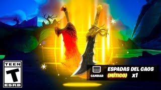 ¡REGRESA KRATOS PRONTO Nueva ARMA MITICA ESPADAS DEL CAOS en FORTNITE TEMPORADA 2 [upl. by Znieh]