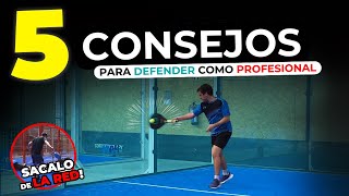 DEFIENDE COMO UN MURO con estos TIPS ✅ Adan Ponce  Alto Padel 🥎 [upl. by Bigford]