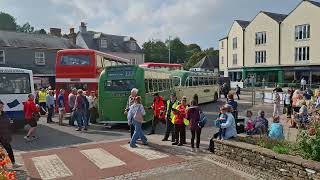 KINGSBRIDGE Vintage Bus Day SouthDevon 🏴󠁧󠁢󠁥󠁮󠁧󠁿 bus buses vintagebus devon heritage travel [upl. by Dduj]