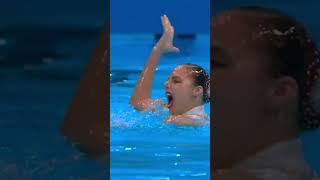 🧜‍♀️ SYNCHRONIZED SPECTACLE Best of Artistic Swimming Olympics olympics2024 [upl. by Mckenna]