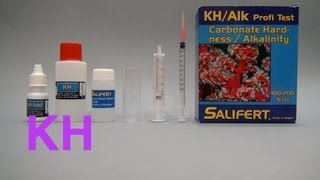 Salifert KH Carbonate Hardness Alkalinity Profi Test [upl. by Jason]