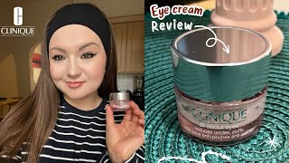 Clinique All About Eyes Eye Cream  Review 💕 [upl. by Dorran]