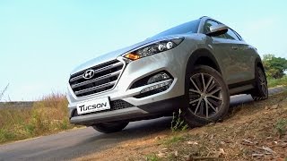 New Hyundai Tucson 2017 Review First Drive Walkaround CarsDinos [upl. by Atteve361]