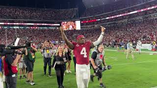 Rammer Jammer after Alabama beat Georgia 2024 [upl. by Zanze]