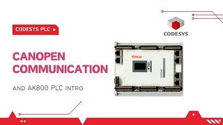 Codesys PLC Quick Master CANopen communication [upl. by Adena956]