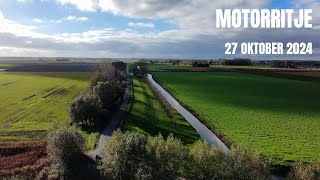 Motorritje in de buurt en een beetje vliegen met drone [upl. by Vil]