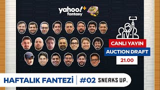 🔵 CANLI DRAFT YAYINI  NBA Fantasy Socrates Ligi 202324 Sezonu  Haftalık Fantezi 2 [upl. by Sung374]