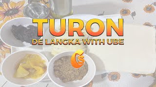 HOW TO COOK TURON DE LANGKA WITH UBE 009  Cook Sarap [upl. by Schober]