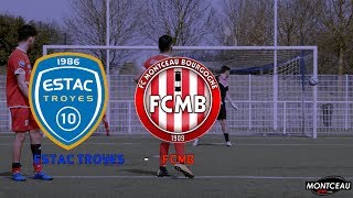 U19 Nationaux ESTAC Troyes  FC Montceau Bourgogne [upl. by Ginder]